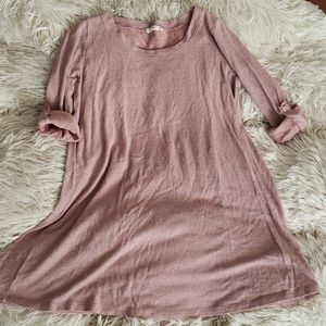 Pink/gray tunic